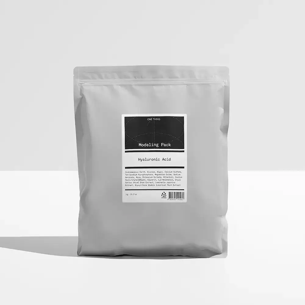 [대용량/50회분] 원씽 히알루론산 모델링팩 1kg (수분)